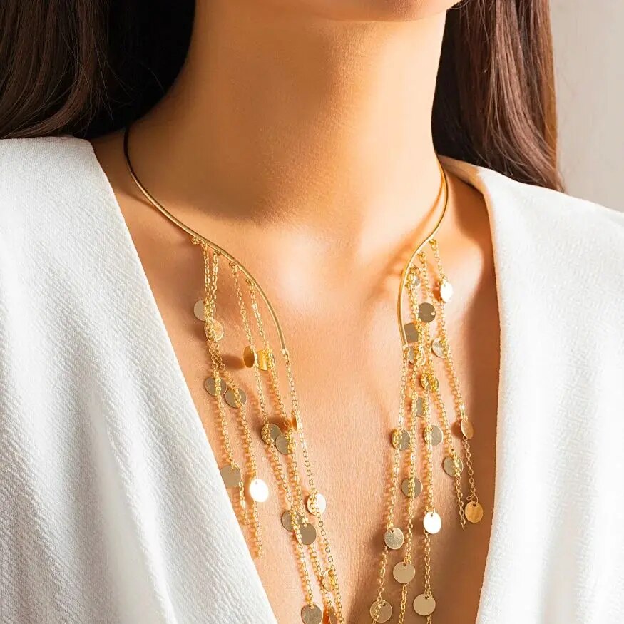 Sexy Gothic Lange Kwastjes Imi - Pearl Choker Necklace Vintage recensie en prijs