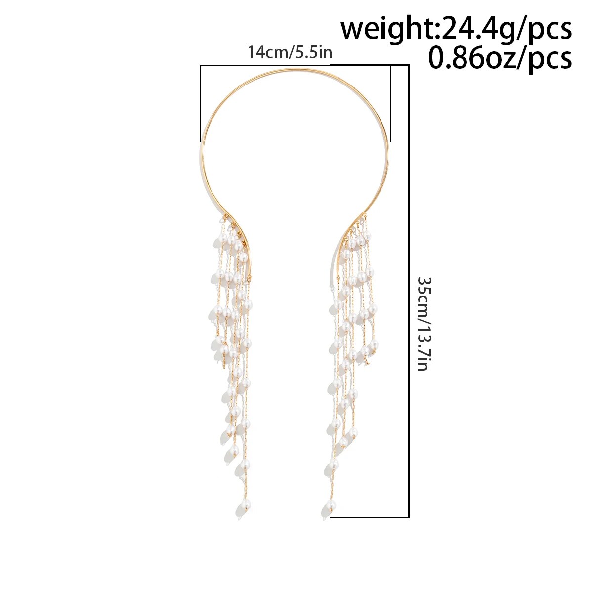 Sexy Gothic Lange Kwastjes Imi - Pearl Choker Necklace Vintage recensie en prijs